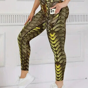 High-Waist Tummy Control Yoga Leggings (Mixed Colors)